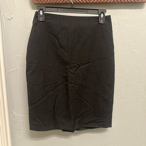 Ann Taylor Elegant dark gray Pencil Skirt